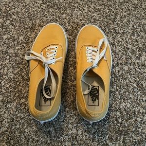 Woman’s Size 8 Yellow Vans
